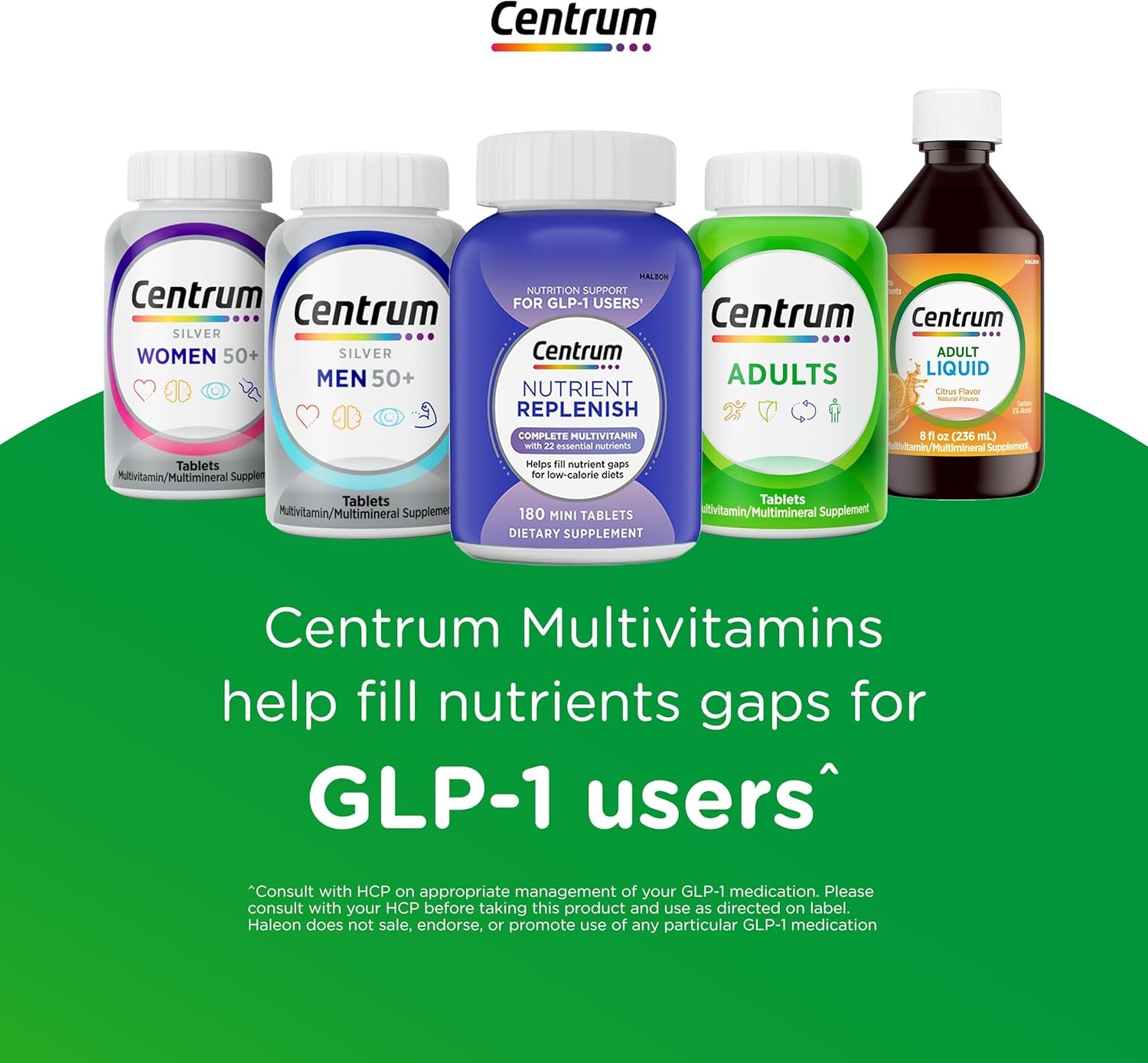 Minis Silver Multivitamin for Men 50 Plus, Multivitamin/Multimineral Supplement, Vitamin D3, B-Vitamins and Zinc, Non-Gmo Ingredients, Supports Memory and Cognition in Older Adults - 280 Ct