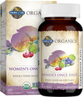Organics Multivitamin for Women - Women'S Once Daily Multi - Whole Food Multi with Iron, Biotin, Vegan Organic Womens Multivitamin for Health, Energy Hair Skin and Nails, 60 Tablets